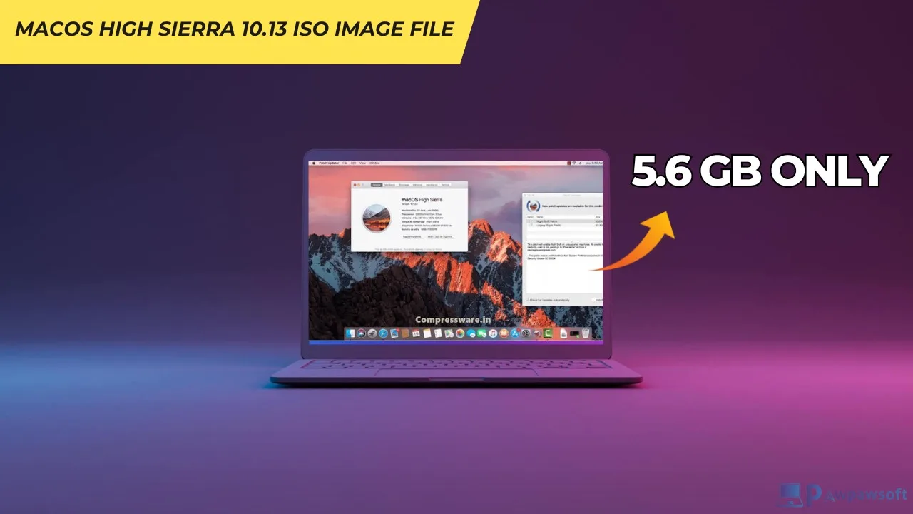 MacOS High Sierra 10.13.6 Official ISO Dmg Vmware (5GB)