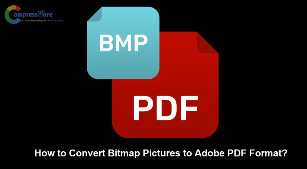 How to Convert Bitmap Picture to PDF Format (without App)