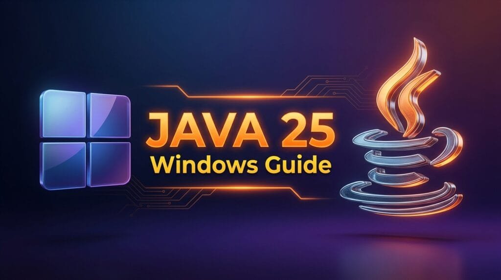 How to Install Java JDK 25 on Windows 11/10 (Step by Step)