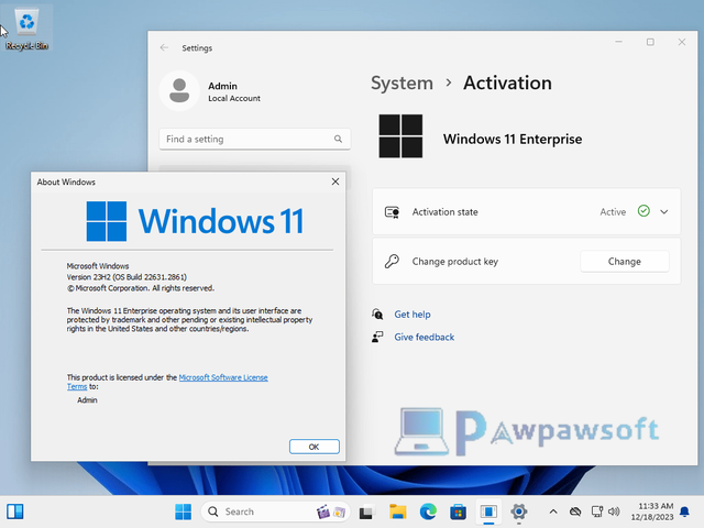 Windows 11 Enterprise 23H2 With Office 2021 ISO File (9GB)