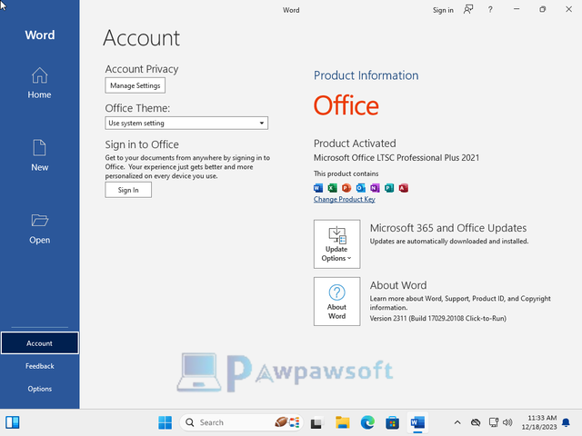 Windows 11 Enterprise 23H2 With Office 2021 ISO File (9GB)