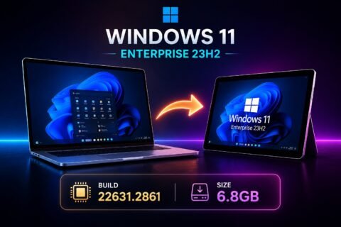 Windows 11 Enterprise 23H2 With Office 2021 ISO File (9GB)
