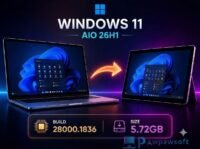 Windows 11 All in One 26H1 ISO File 21in1 JUST (5.7GB)